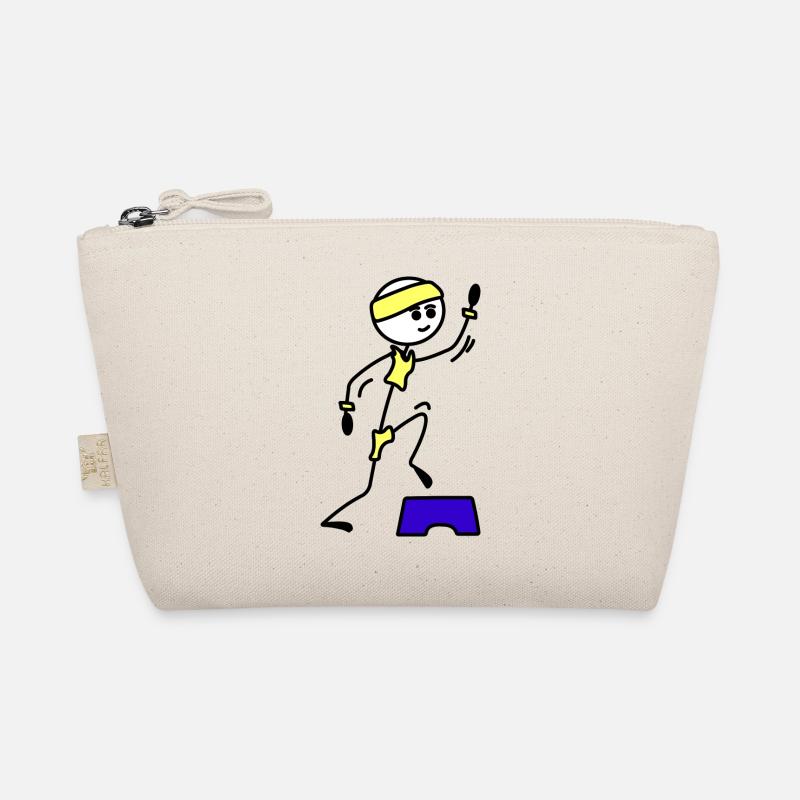 Schritte oder Aerobic Mädchen Trainingsübung Bio-Täschchen