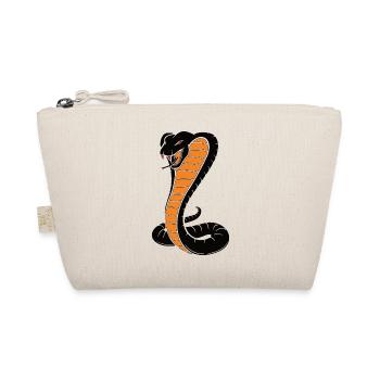 cool cobra, king of venomous snakes - Organic Pouch - nature - Front
