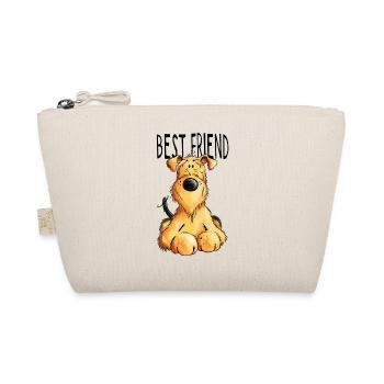 Drôle Airedale Terrier - Chien - Cadeau - Trousse biologique - nature - Devant
