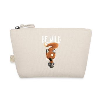 Be Wild Fuchs - Füchse - Fox - Wildtier - Geschenk - Bio-Täschchen - Natur - Vorne