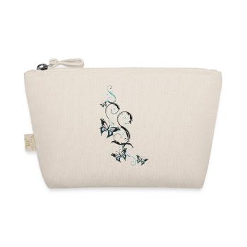 Floral tendril with many butterflies. - Organic Pouch - nature - Front