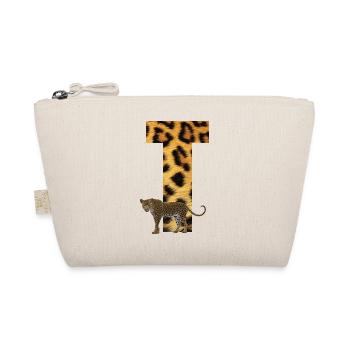leopard t - Organic Pouch - nature - Front
