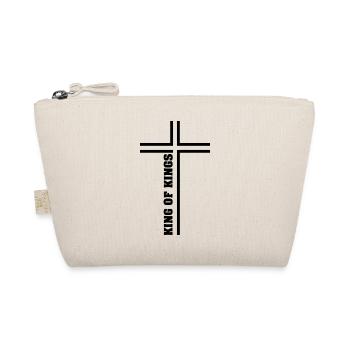 King of Kings -black- - Organic Pouch - nature - Front