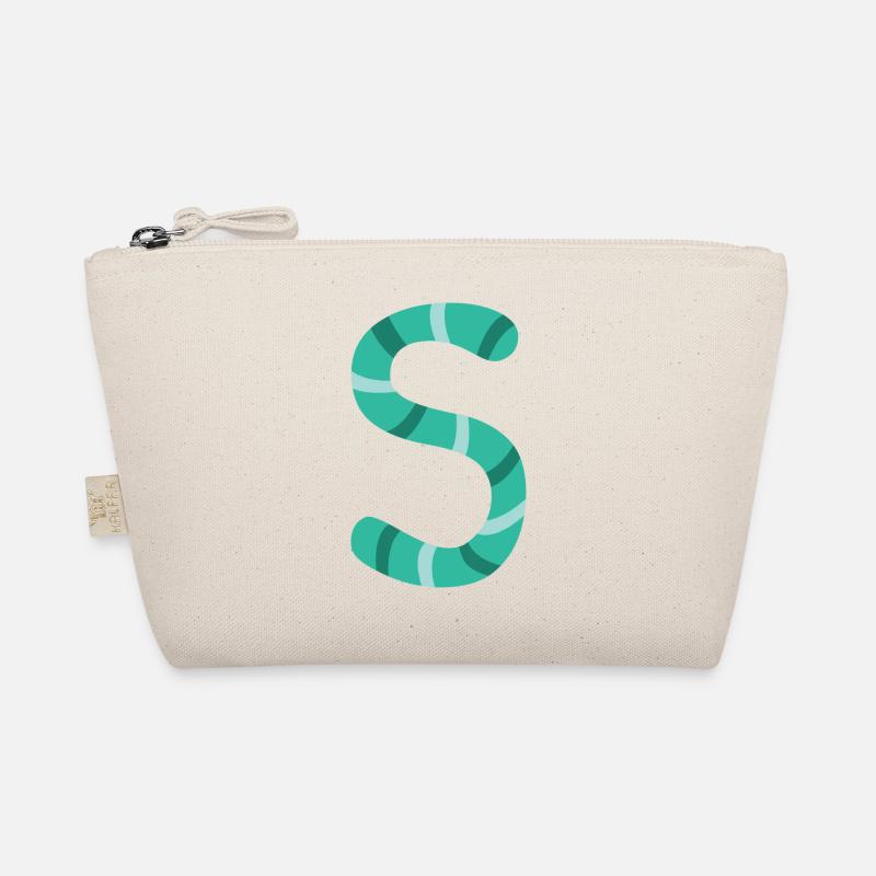 Buchstabe S Bio-Täschchen