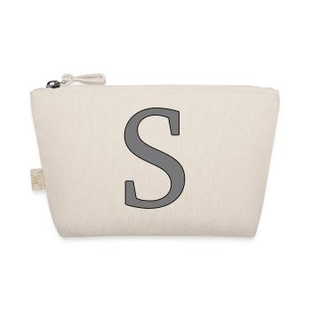 Letter S Initial letter - Organic Pouch - nature - Front