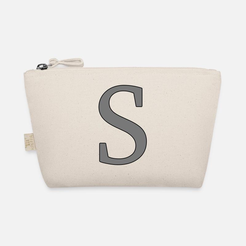 Buchstabe S Anfangsbuchstabe Bio-Täschchen