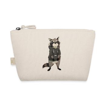 Raton laveur avec le sweat-shirt - Trousse biologique - nature - Devant