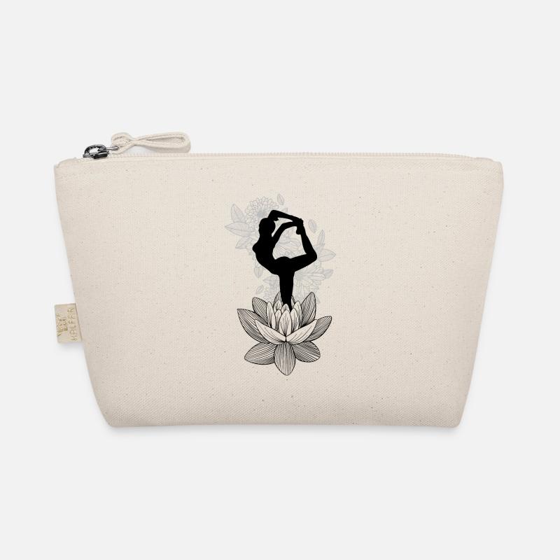 Silhouette König Taube Pose Bio-Täschchen