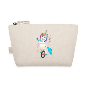 Licorne Unicorn sur un monocycle - Trousse biologique - nature - Devant