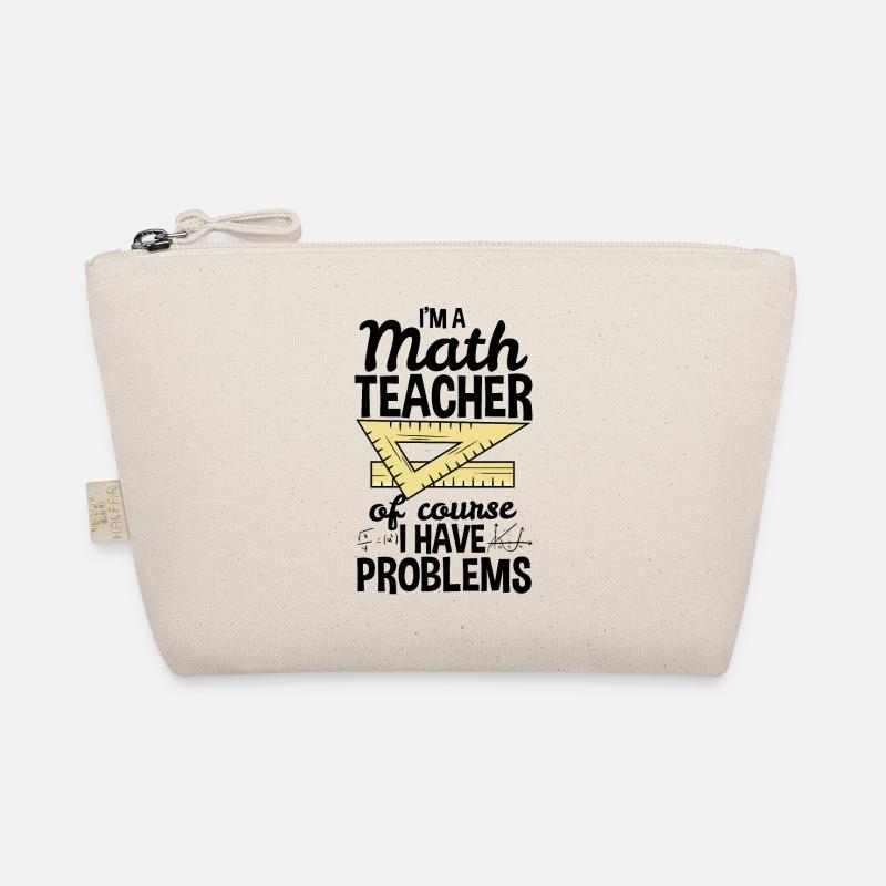 Mathelehrer Mathematik Lehrerin Geschenk Bio-Täschchen