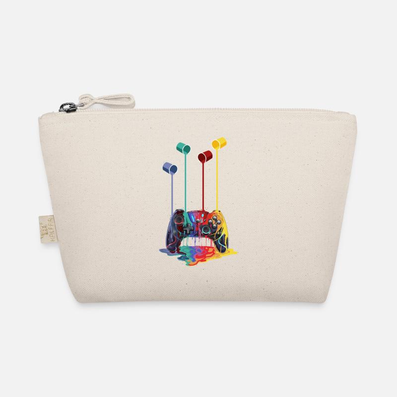 Regenbogen Kontroller Bio-Täschchen