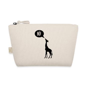 La girafe dit nö et est offensée - Trousse biologique - nature - Devant