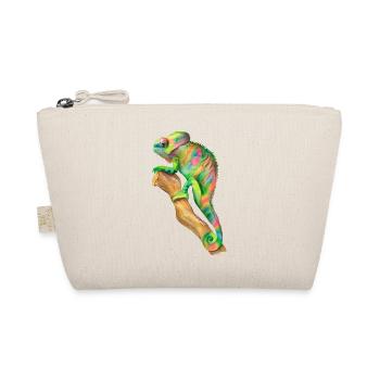 Caméléon Chameleon dans la jungle sur une branche - Trousse biologique - nature - Devant