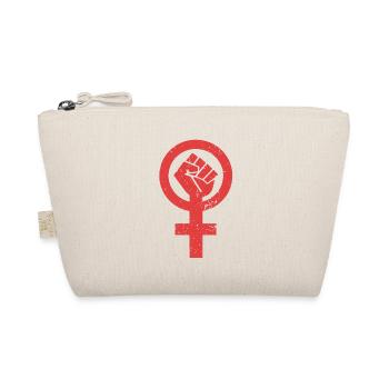 Féminisme symbole féministe émancipation - Trousse biologique - nature - Devant