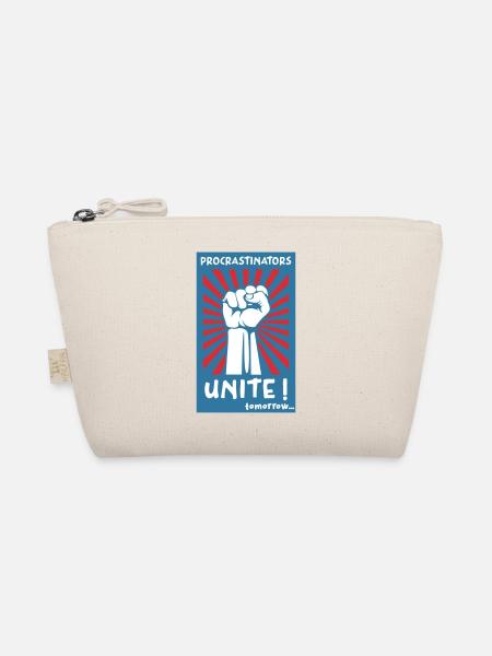 Procrastinators Unite ! Tomorrow... - Trousse biologique - nature - Devant
