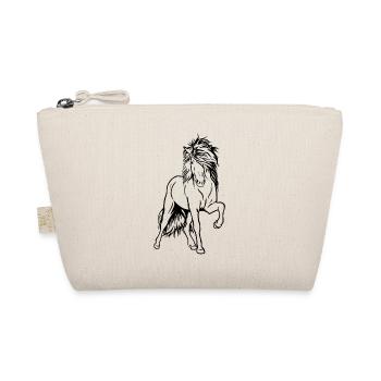 Iceland Stallion - Organic Pouch - nature - Front