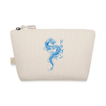 Japanese Dragon Kanji Japan Aesthetics - Organic Pouch - nature - Front