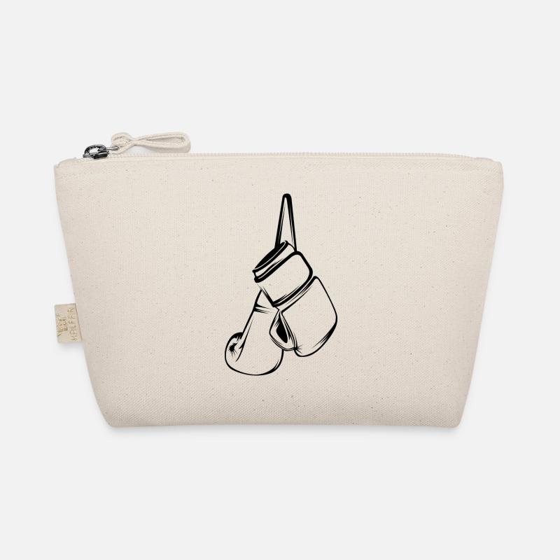 boxing boxer boxing icon illustration vector graphic Organic Pouch