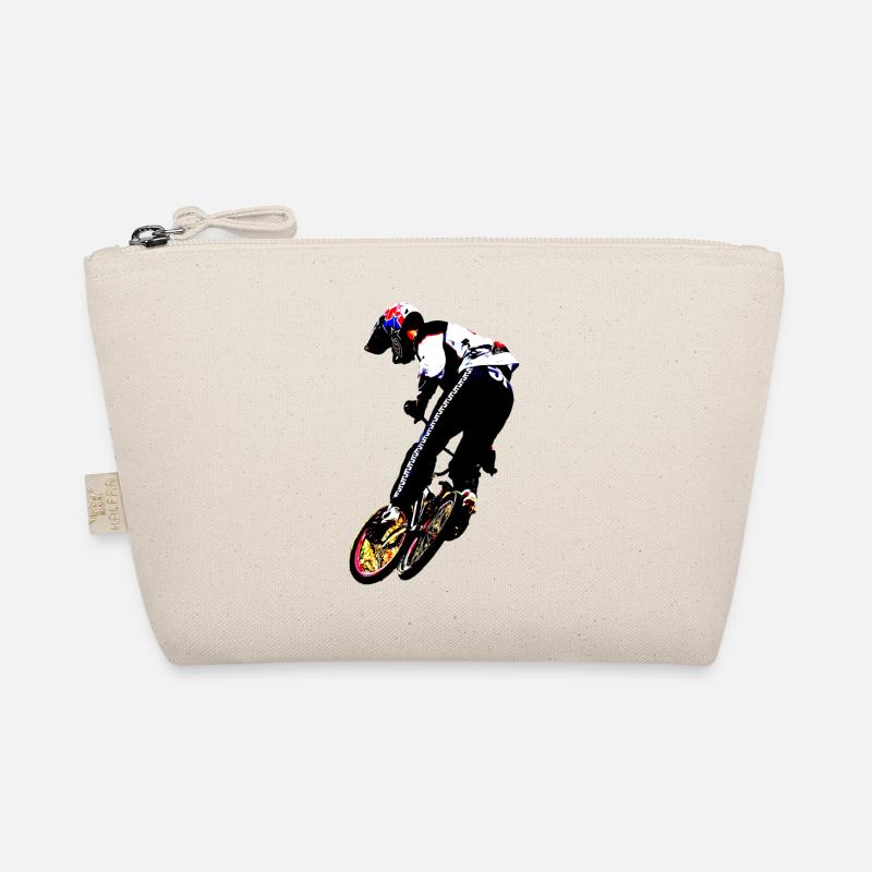 bmx race race racer - Bio-Täschchen - Natur