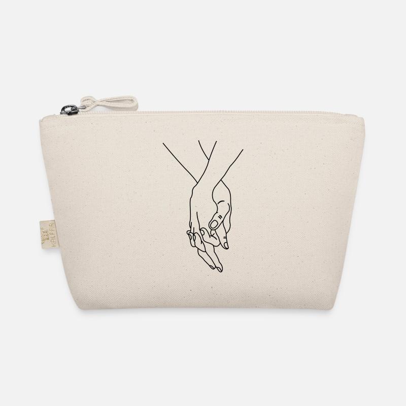 hands couple Bio-Täschchen