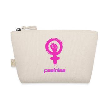 Proud feminist - Organic Pouch - nature - Front