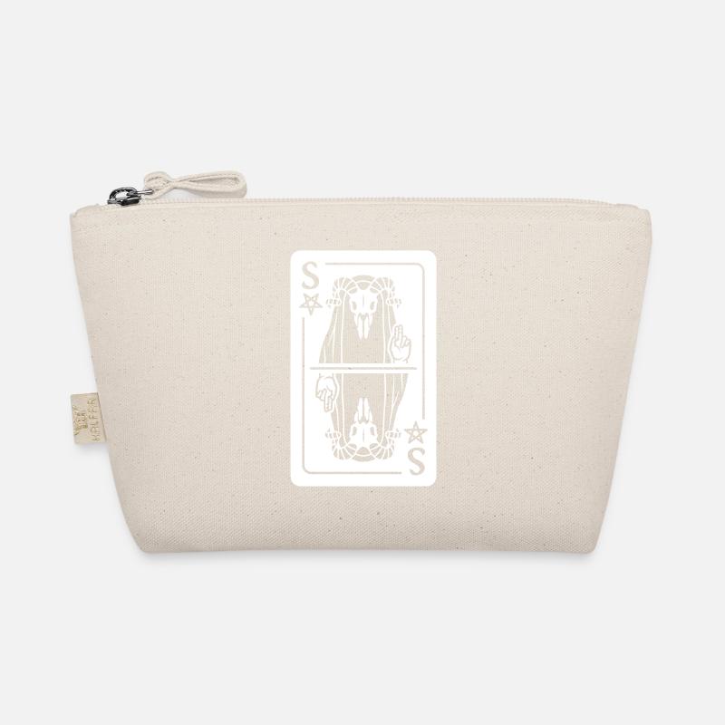 Devil Playing Card Organic Pouch