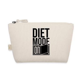 Übergewicht Diet Mode - Bio-Täschchen - Natur - Vorne