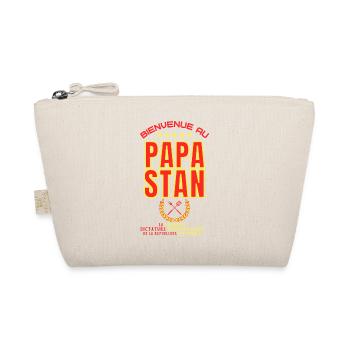 Bienvenue au PAPASTAN - Humour Papa - Trousse biologique - nature - Devant