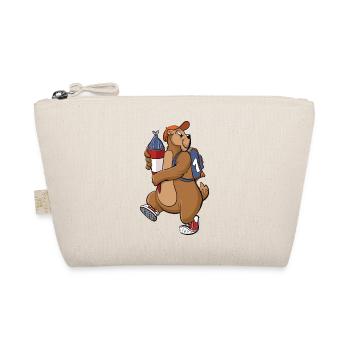 First Class Enrollment Cartoon - Organic Pouch - nature - Front