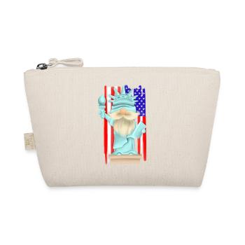 Gnome Of Liberty - Organic Pouch - nature - Front