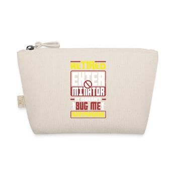 Pest Control Technician Retired Exterminator - Organic Pouch - nature - Front