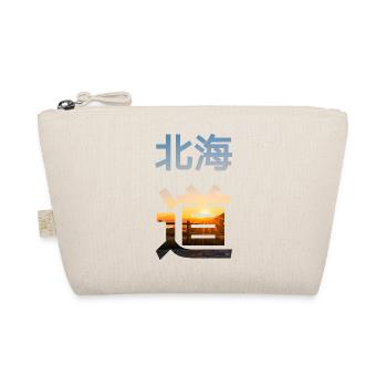 Hokkaido in japanisch - Bio-Täschchen - Natur - Vorne