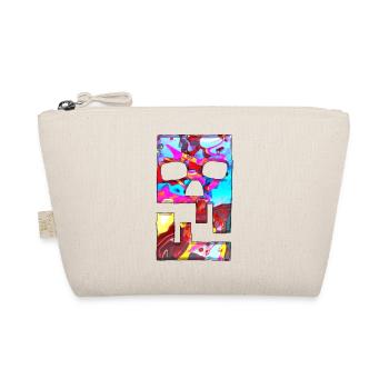 Hacking hackers hacker malware logo emblem - Organic Pouch - nature - Front