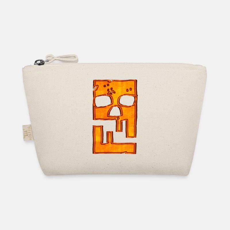 Hacking hackers hacker malware logo emblem Organic Pouch