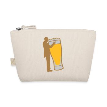 Groom embrasse le mariage à la bière - Trousse biologique - nature - Devant