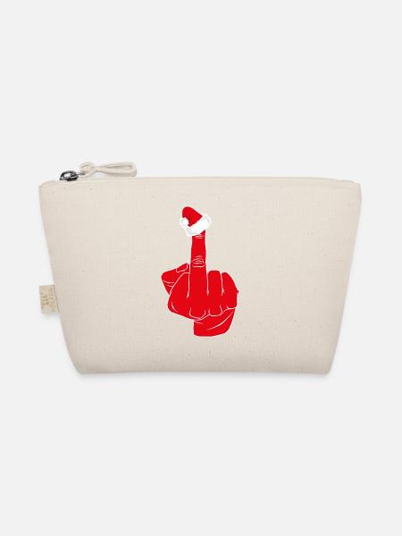 Christmas hypocrisy - Organic Pouch - nature - Front