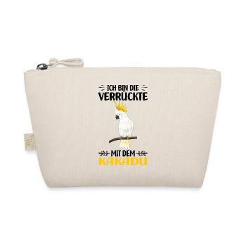 Kakadu Liebhaber | Kakadus Haustier Vogel Geschenk - Bio-Täschchen - Natur - Vorne