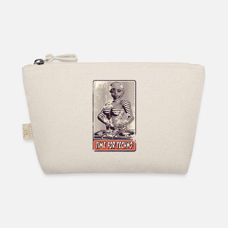 Musique techno rebelle, DJ cartoon avec console de mixage Trousse biologique