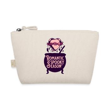 Romantic Scary Witch Halloween Party - Organic Pouch - nature - Front