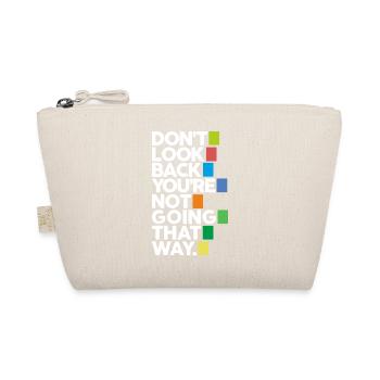 Don't look back (dark) - Organic Pouch - nature - Front