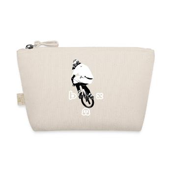 BMX Race Racing MTB Motocross - Organic Pouch - nature - Front