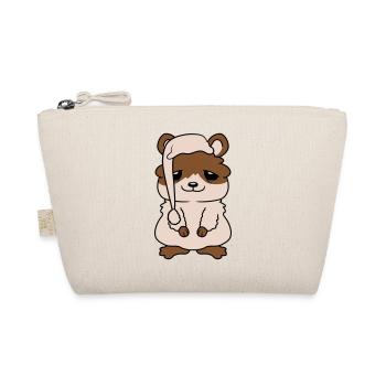 Chapeau de hamster doux fatigué - Trousse biologique - nature - Devant