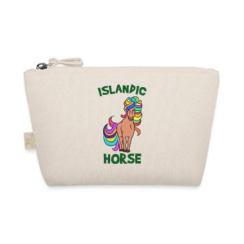 Icelandic ponies saying Icelandic horses horse fan - Organic Pouch - nature - Front
