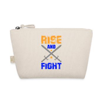 Rise and Fight Sword Star Battle Rise - Organic Pouch - nature - Front
