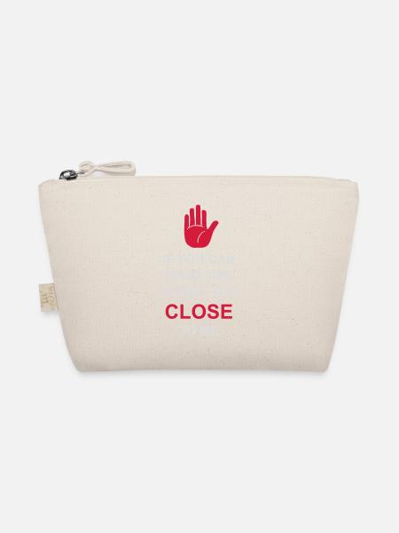 too close to me - Organic Pouch - nature - Front
