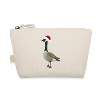 Christmas goose - Organic Pouch - nature - Front