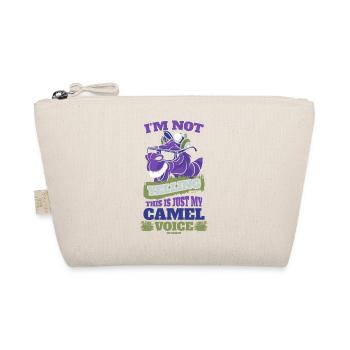 I'm Not Yelling This Is Just My Camel Voice - Bio-Täschchen - Natur - Vorne