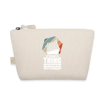 Kreuzfahrten Kreuzfahrtschiff Geschenk - Bio-Täschchen - Natur - Vorne