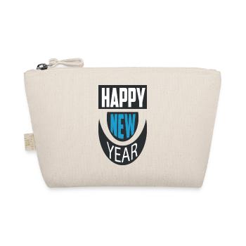 Happy New Year - Bio-Täschchen - Natur - Vorne