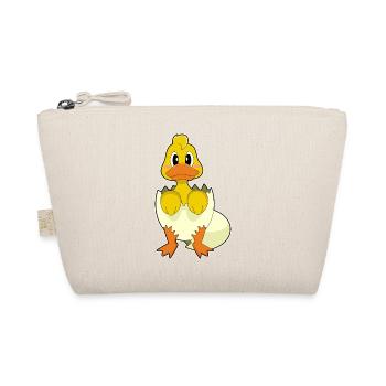 Ente Eierschale - Bio-Täschchen - Natur - Vorne